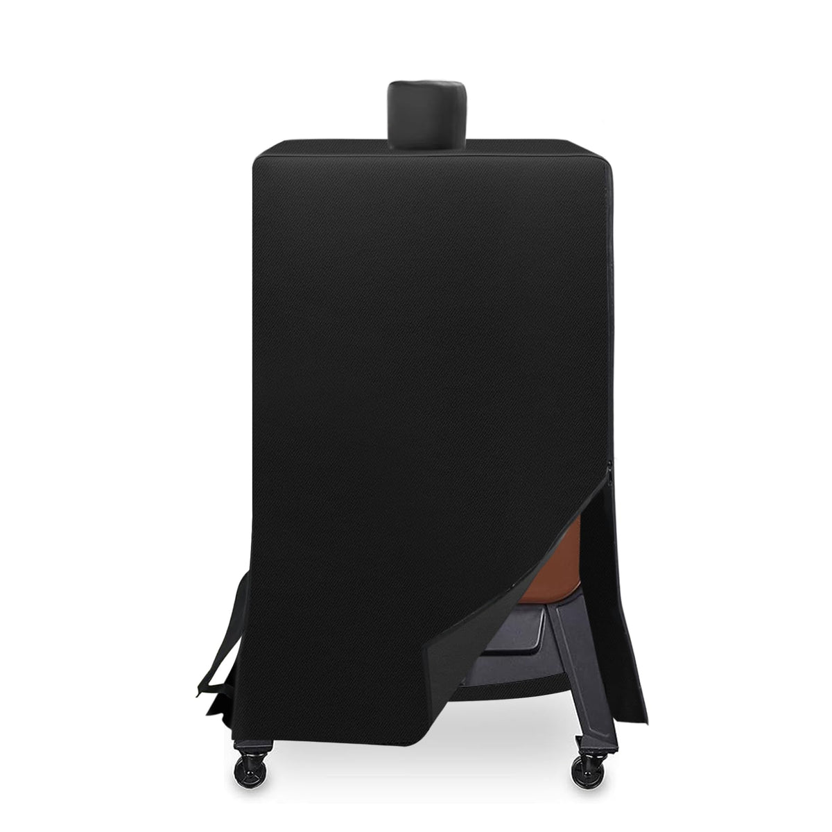 FlameDuty vertical smoker cover on PBV4PS1 fit provides all-weather protection