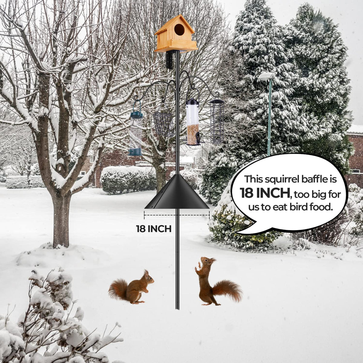 Flanagan durable metal pole designed for long outdoor use.