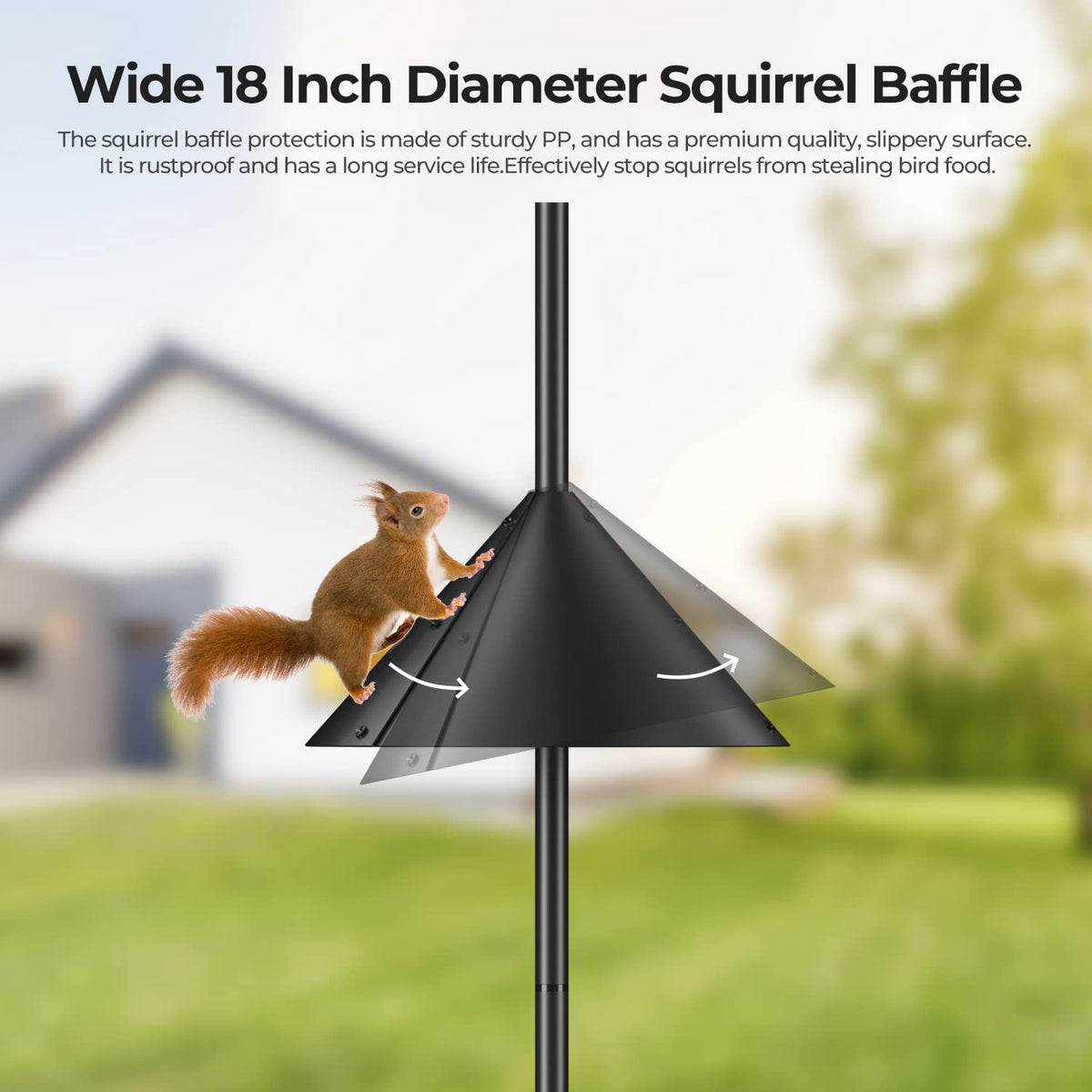Flanagan weather-resistant materials help endure outdoor conditions and long-term use.