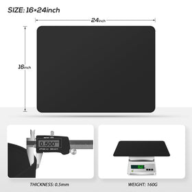 FLASLD easy-clean BBQ mat surface simplifies wipe-down after cooking