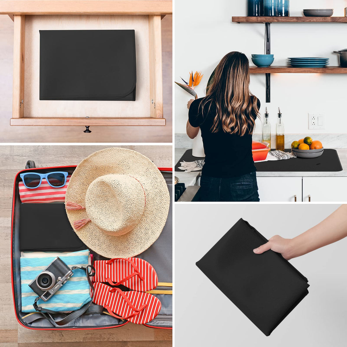 FLASLD roll-up storage design keeps the mat compact when not in use