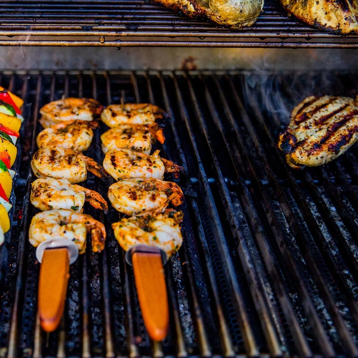 FlavrQ starter kit on propane grills delivers patio-grade flavor.