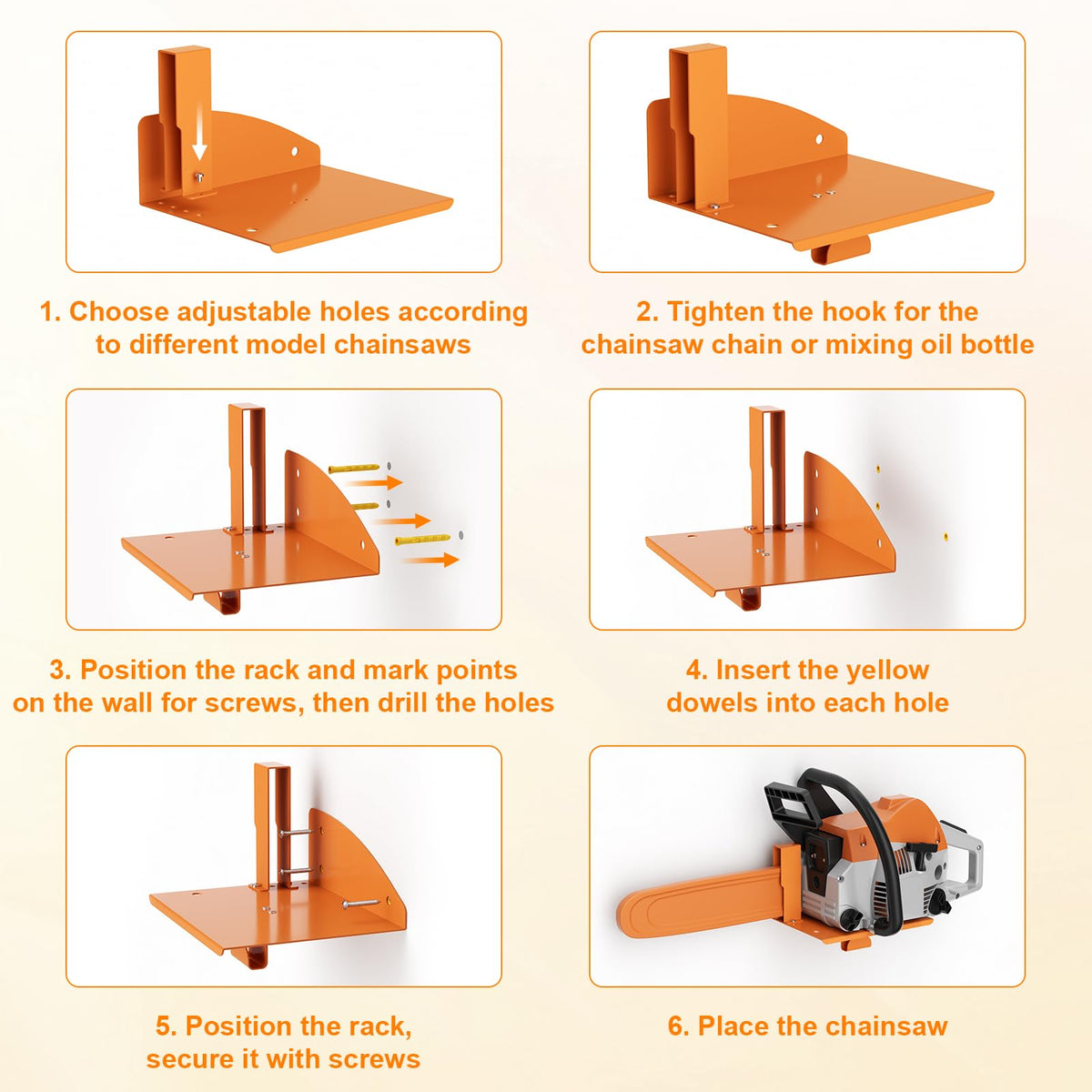 FLEXI RODS secure storage keeping tools in one tidy place
