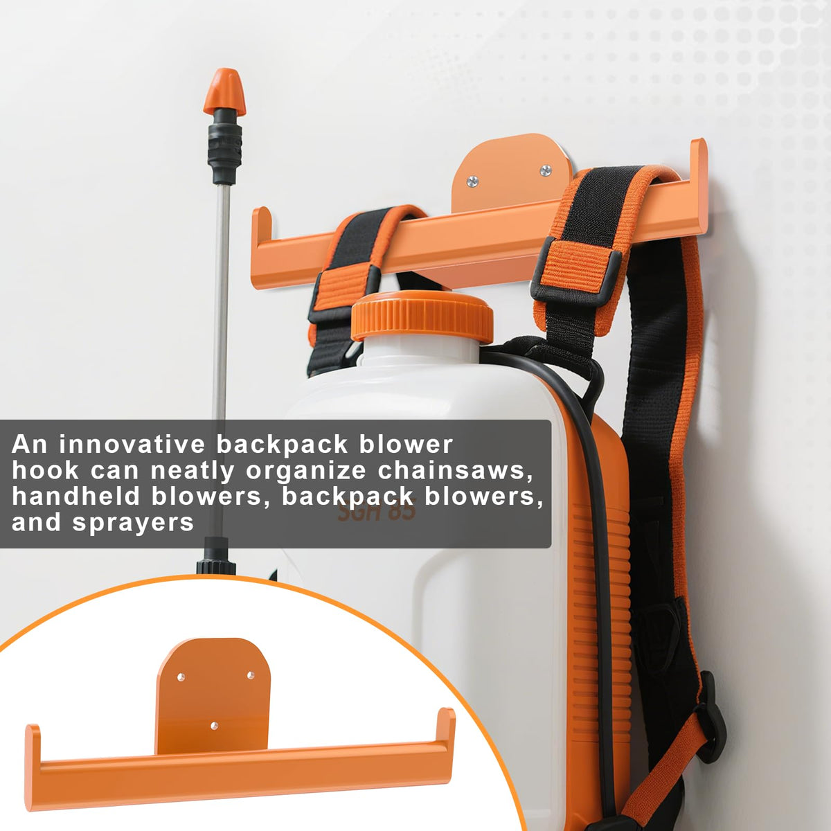 FLEXI RODS easy-installation mount for quick, professional-grade organization.