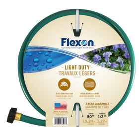 Flexon FR1250 hose green side view for everyday gardening tasks.