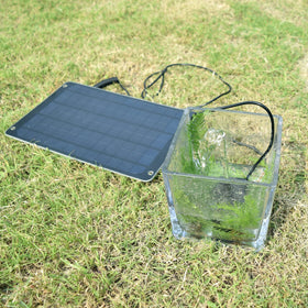 FlexSolar 6W mini panel weighs 230 grams, ultra-light and portable.