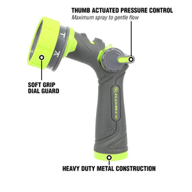 Flexzilla nozzle center spray delivers even plant coverage