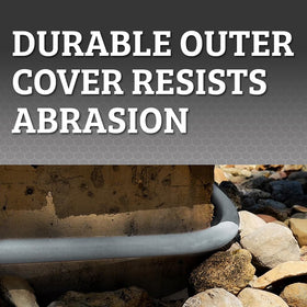 Flexzilla hose remains flexible in extreme weather for versatile outdoor use.