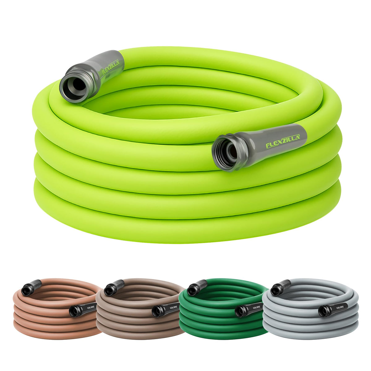 Flexzilla garden hose 50ft lightweight design for easy watering around the yard.