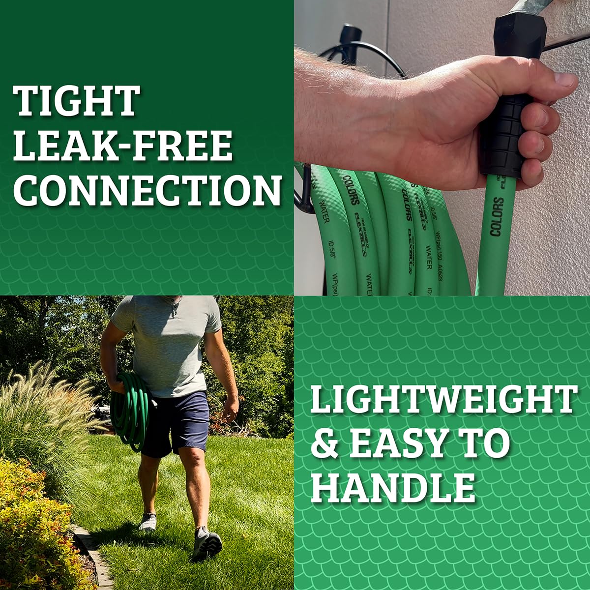 Ideal for garden beds, patios, and quick car rinses.