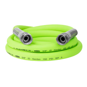 Flexzilla garden lead-in hose with 5/8in 10ft female-to-female connectors for easy hookups