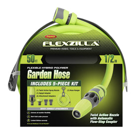 Flexzilla HFZG12050QN nozzle with adjustable spray for precise watering.