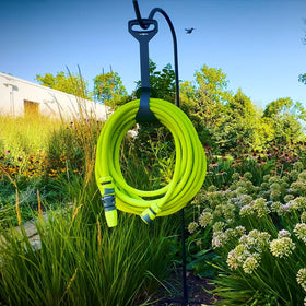 Flexzilla HFZG12050QN spigot adapter simplifies outdoor faucet connections.