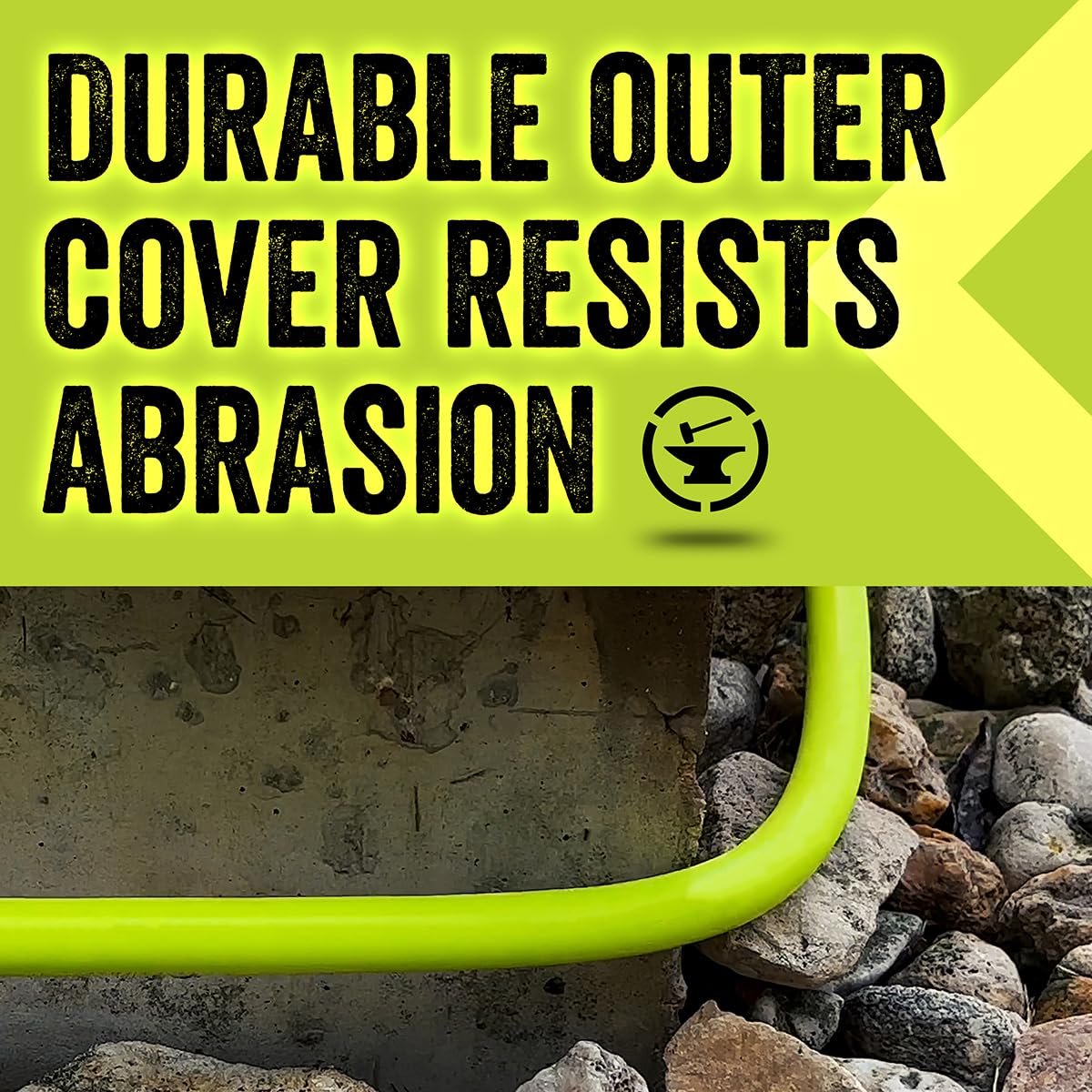 All-weather flexibility lets Flexzilla bend smoothly in cold conditions.