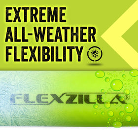 Flexzilla's zero memory keeps the hose flat for neat storage.