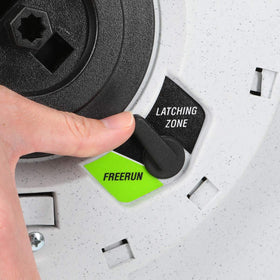 Flexzilla Pro seven-position locking bracket offers flexible mounting angles.