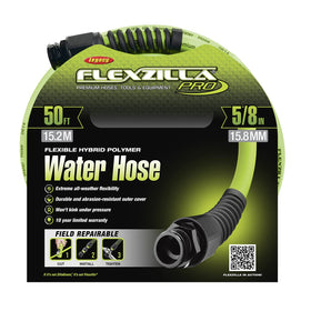 Flexzilla Pro hose maintains all-weather flexibility for easy handling in any conditions.