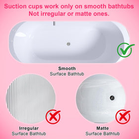 Flgocexs Bubble Bath Mat remote control enables easy bubble intensity adjustments.