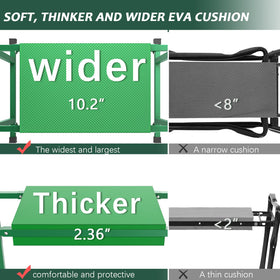 Flinter all-metal frame delivers durable, long-lasting garden seating and kneeling support
