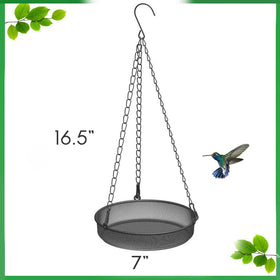 FLINTER birdfeeder garden decor metal enhances yard wildlife watching