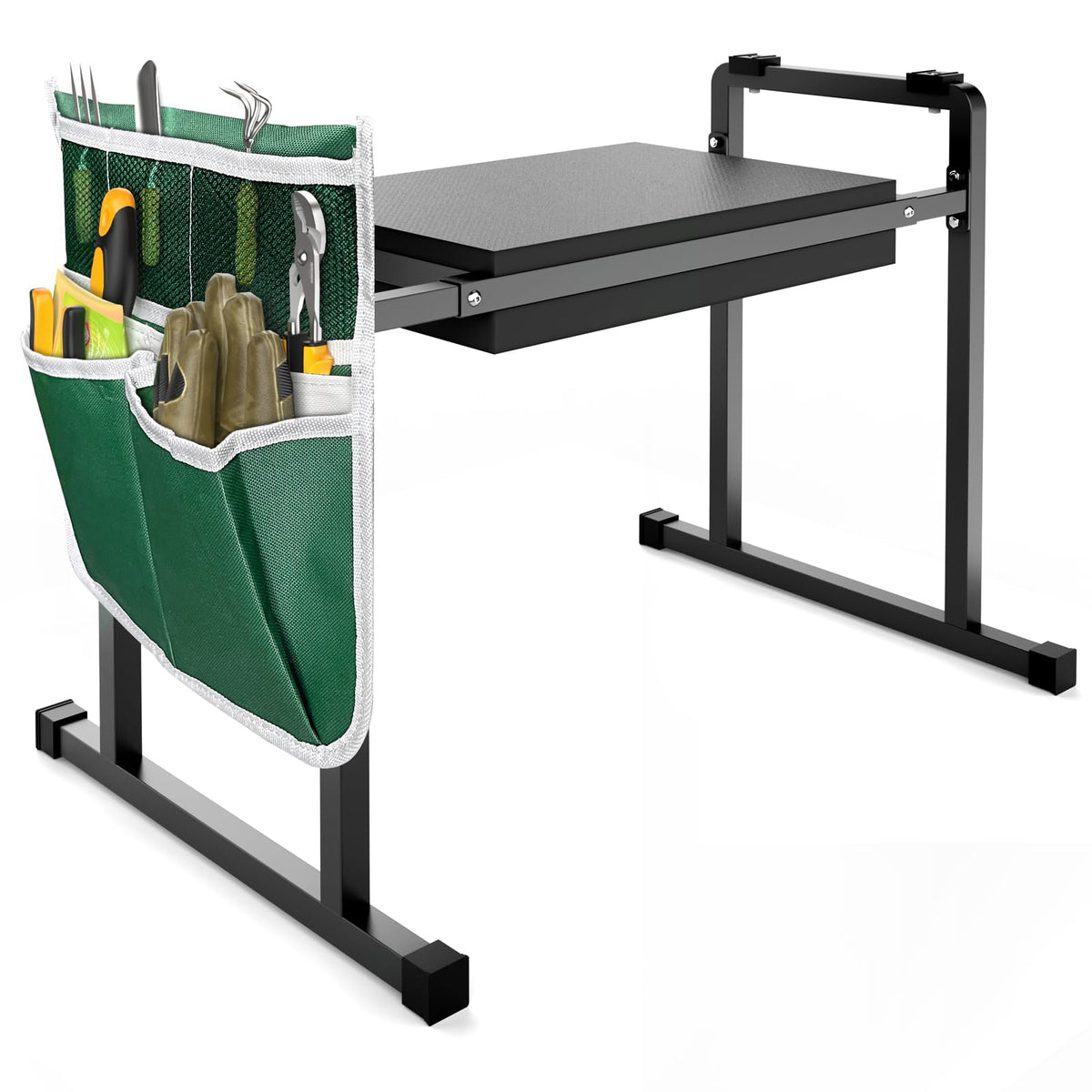 FLINTER garden kneeler anti-tip design keeps you steady while gardening