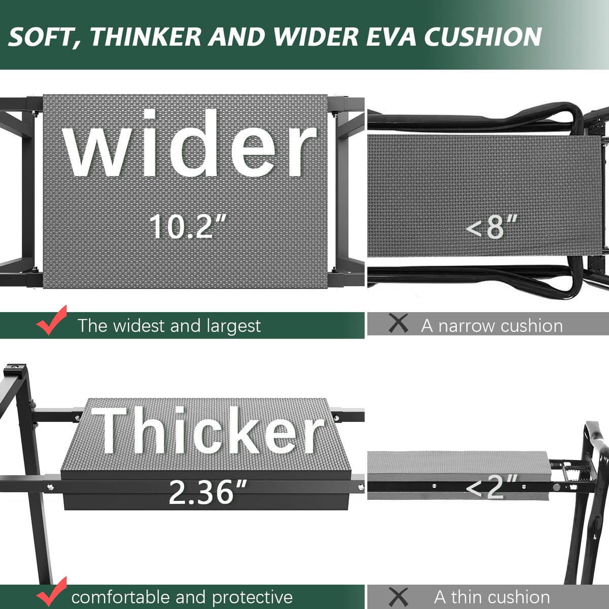 Multi-purpose design suits gardening, yard work, cleaning, or painting projects