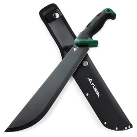 FLISSA 11-inch machete with air-tech handle for comfortable extended outdoor use