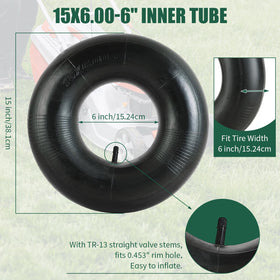 FLKQC heavy-duty butyl inner tubes with reinforced walls for rugged equipment.