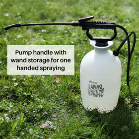 Adjustable nozzle provides mist to stream settings for versatile tasks.