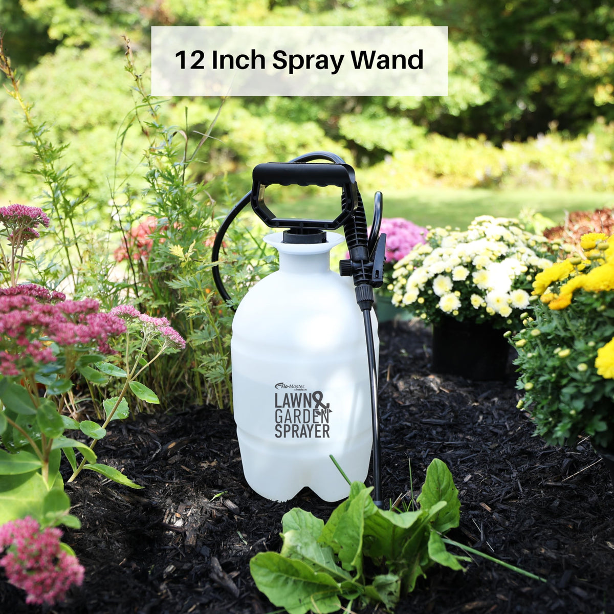 34-inch anti-kink hose stays flexible across garden beds.