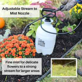Ergonomic grip reduces hand fatigue during extended spraying sessions.