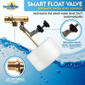 Flow capability of 2.25 GPM from Float-Tec Letro valve