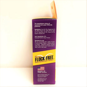 Flock Free is safe around people and pets during outdoor use.