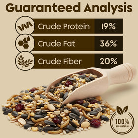 No-fillers blend from Flockin' Cardinal Seeds supports wholesome diets