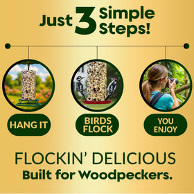 Flockin' USA-made product with no filler or shell