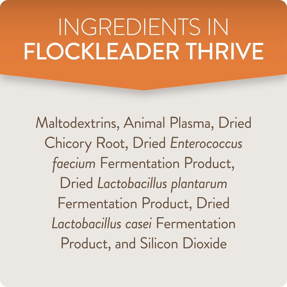 USA-grown bacteria emblem highlights Thrive's live probiotics.