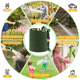 FLOERXIS ideal for watering beds, cleaning patios, and pets.