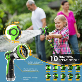 FLOERXIS lightweight flexible hose is easy to carry around.