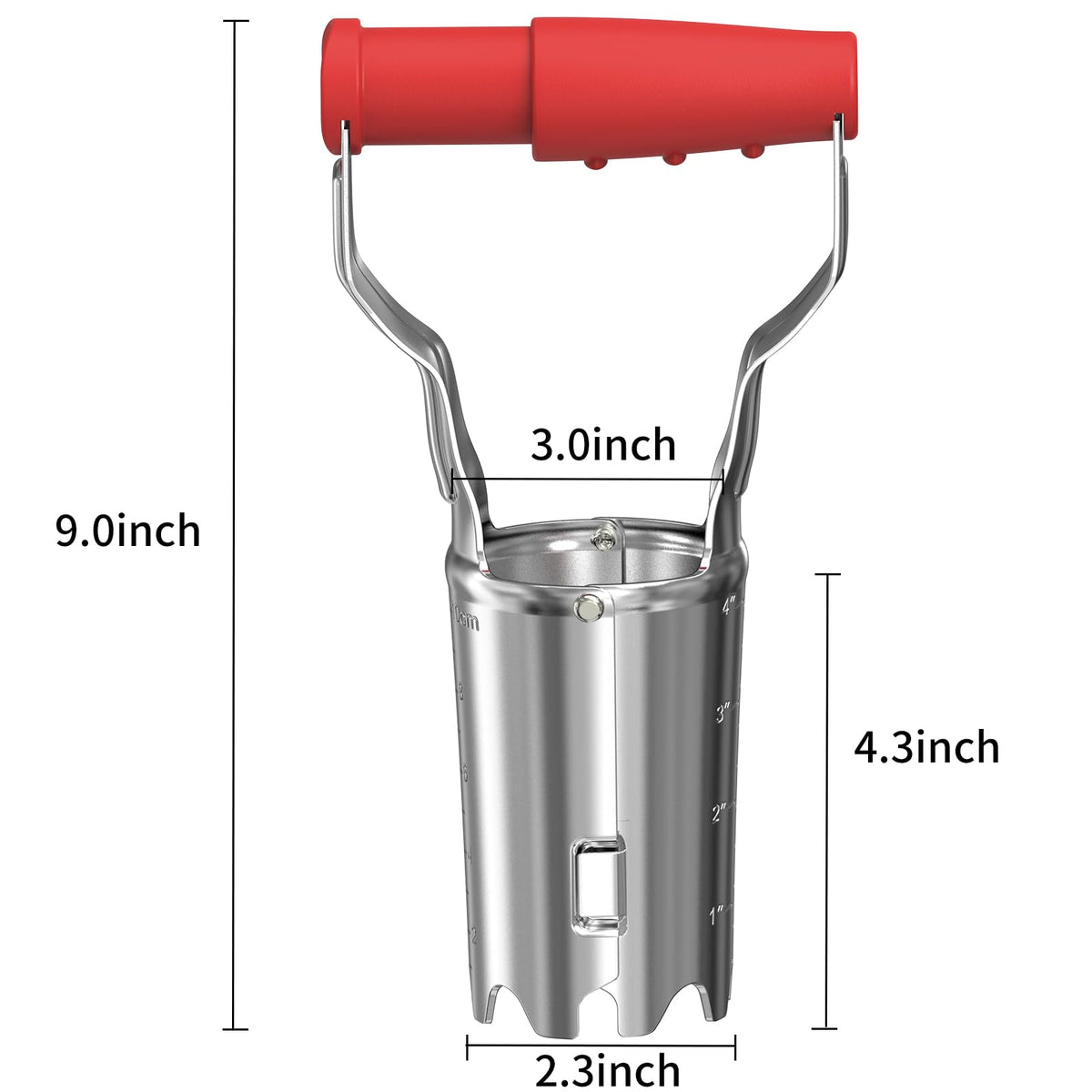 Ergonomic spring loaded handles reduce hand fatigue during long sessions.