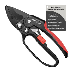 FLORA GUARD ratchet pruner built for tough branches with clean cuts
