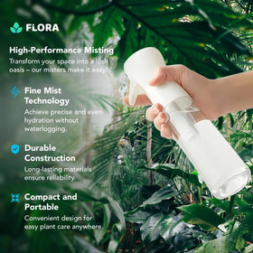 Flora app screen showing plant ID and care reminders.
