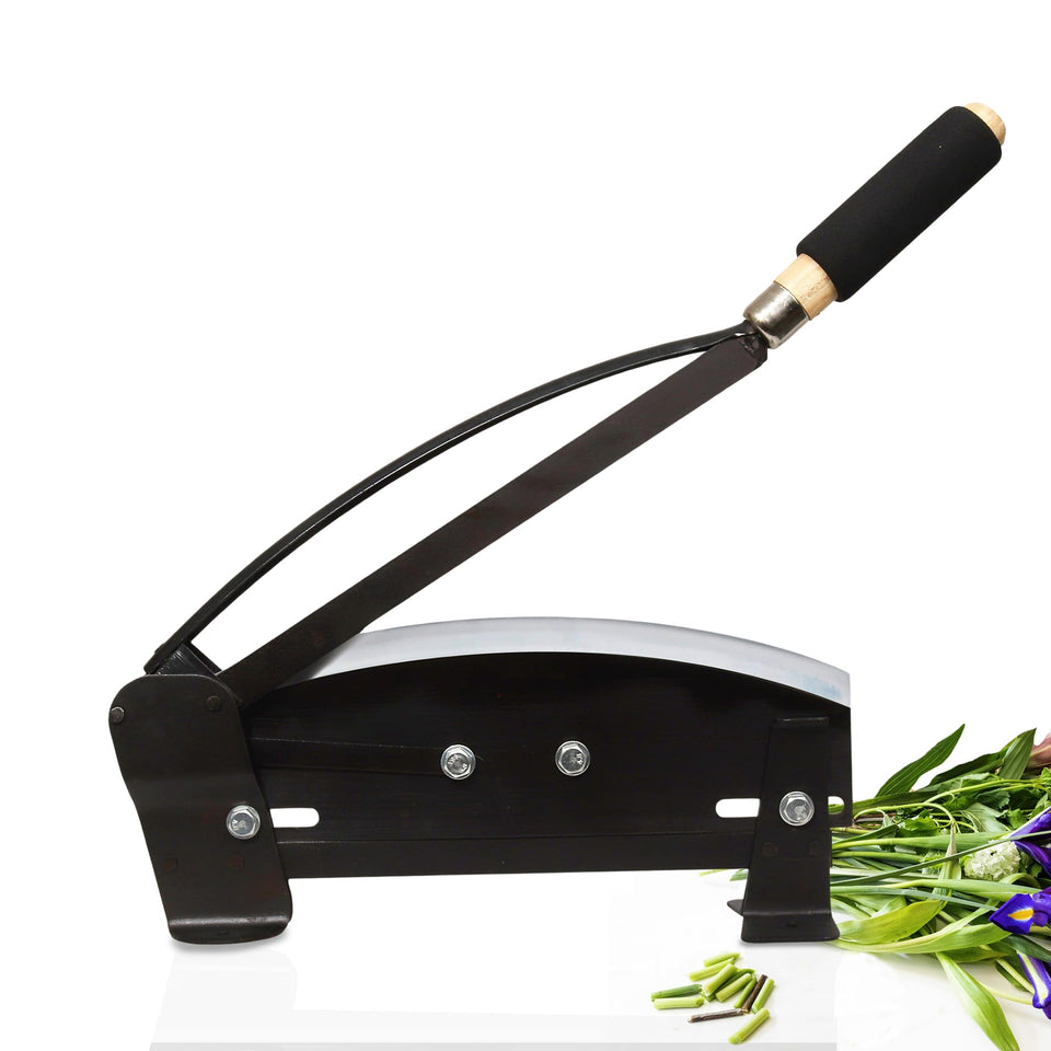 Floral Home 14-Inch stem cutter blade close-up for precise floral trimming.