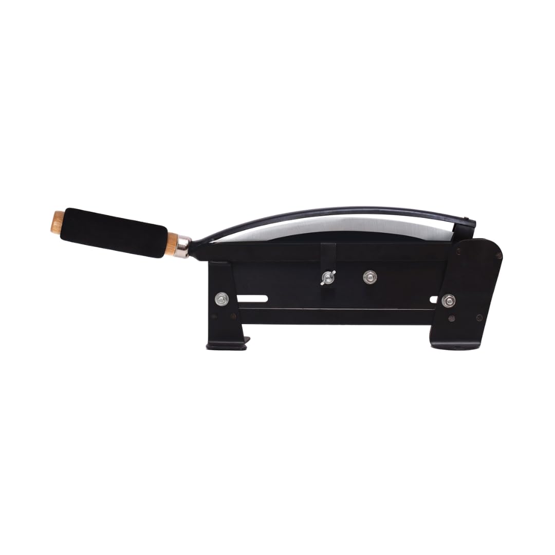 Floral Home stem cutter safety lock feature shown for safe storage and transport.