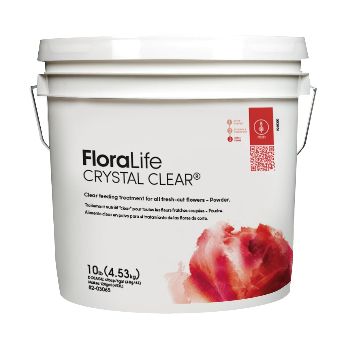 Floralife Crystal Clear Flower Food 10 lb bag ready to mix for fresh-cut flowers