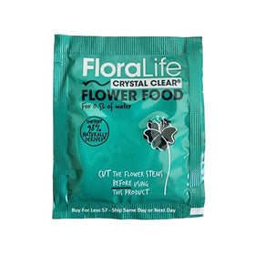 Floralife Flower Food 300 5gm sachet dissolving in water for stems