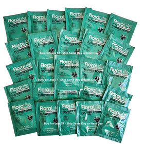 Floralife Flower Food 300 5gm front package view boosts vase life