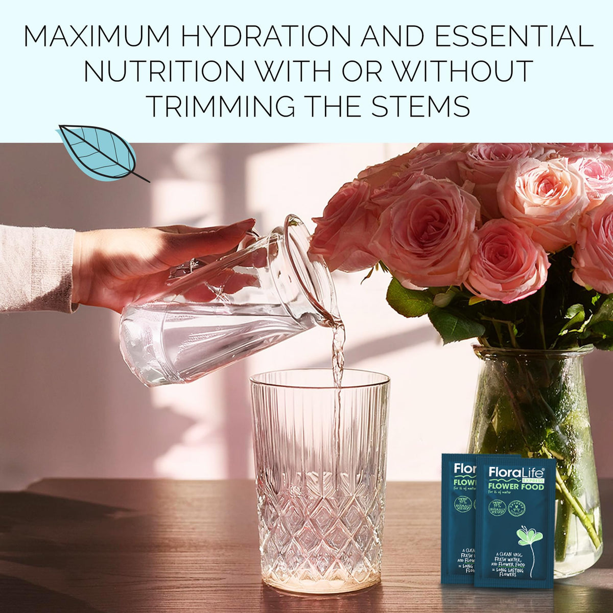 FloraLife post-harvest care solution for florals