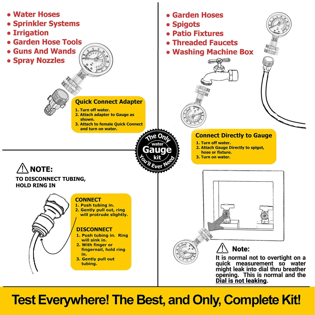 Flow Doctor stop valve adapter used at sinks, toilets and basins.