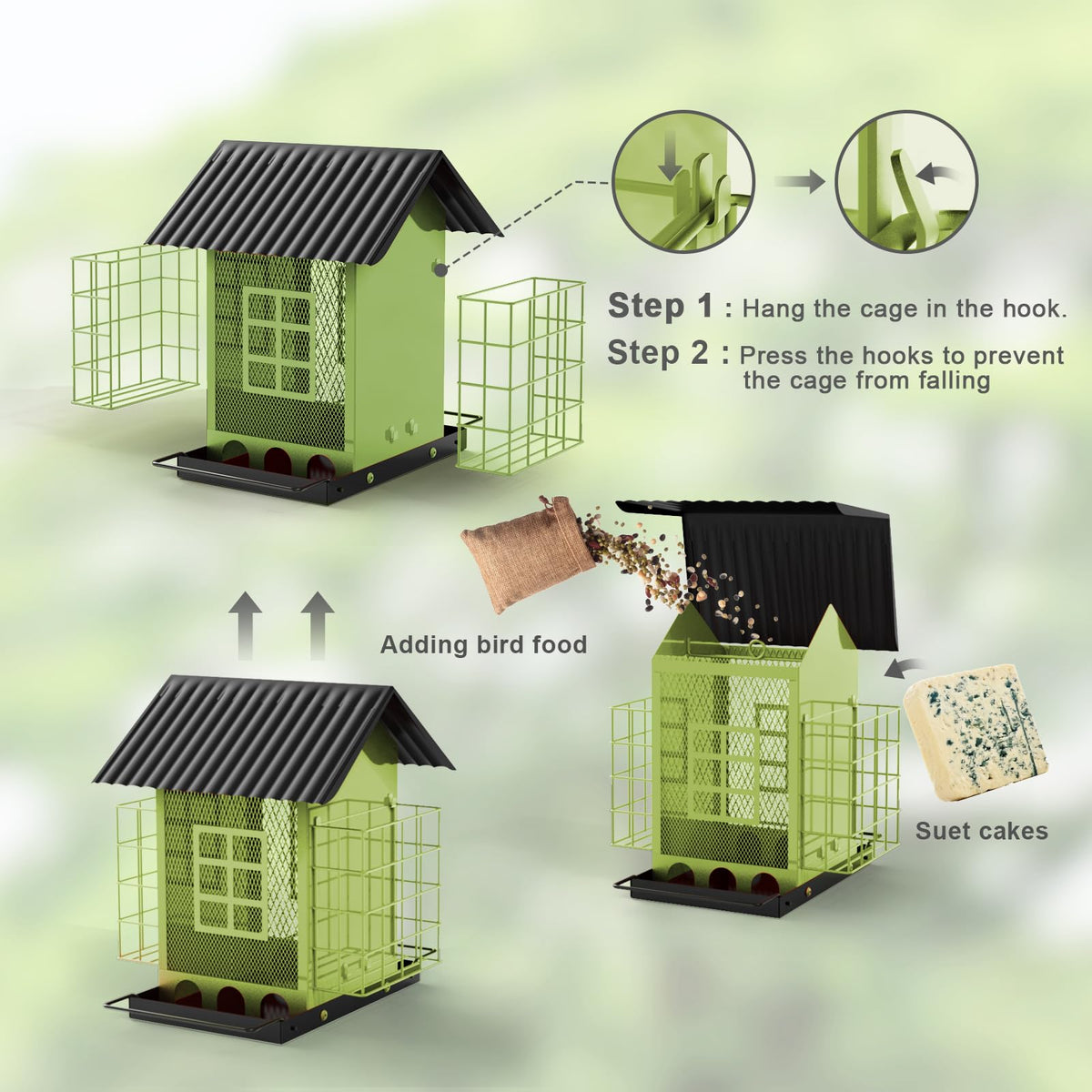 FlowaFoli bird feeder makes a thoughtful gift for bird lovers.