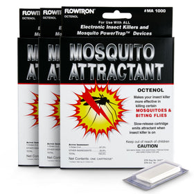 Flowtron MA-1000 octenol cartridge box for outdoor mosquito control.